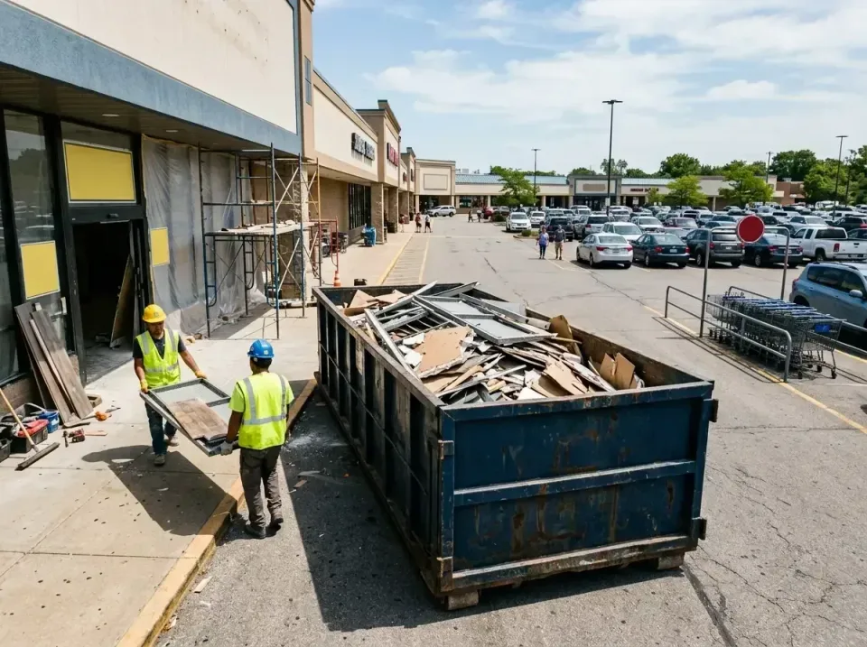 retail-store-renovation-debris-003 — frequently asked questions, Roll-off Dumpster Rentals in Friendly, MD